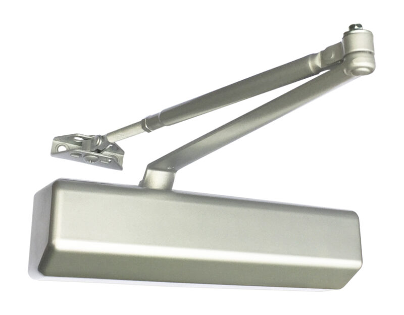 Door closer types, features and mechanism for commercial buildings.