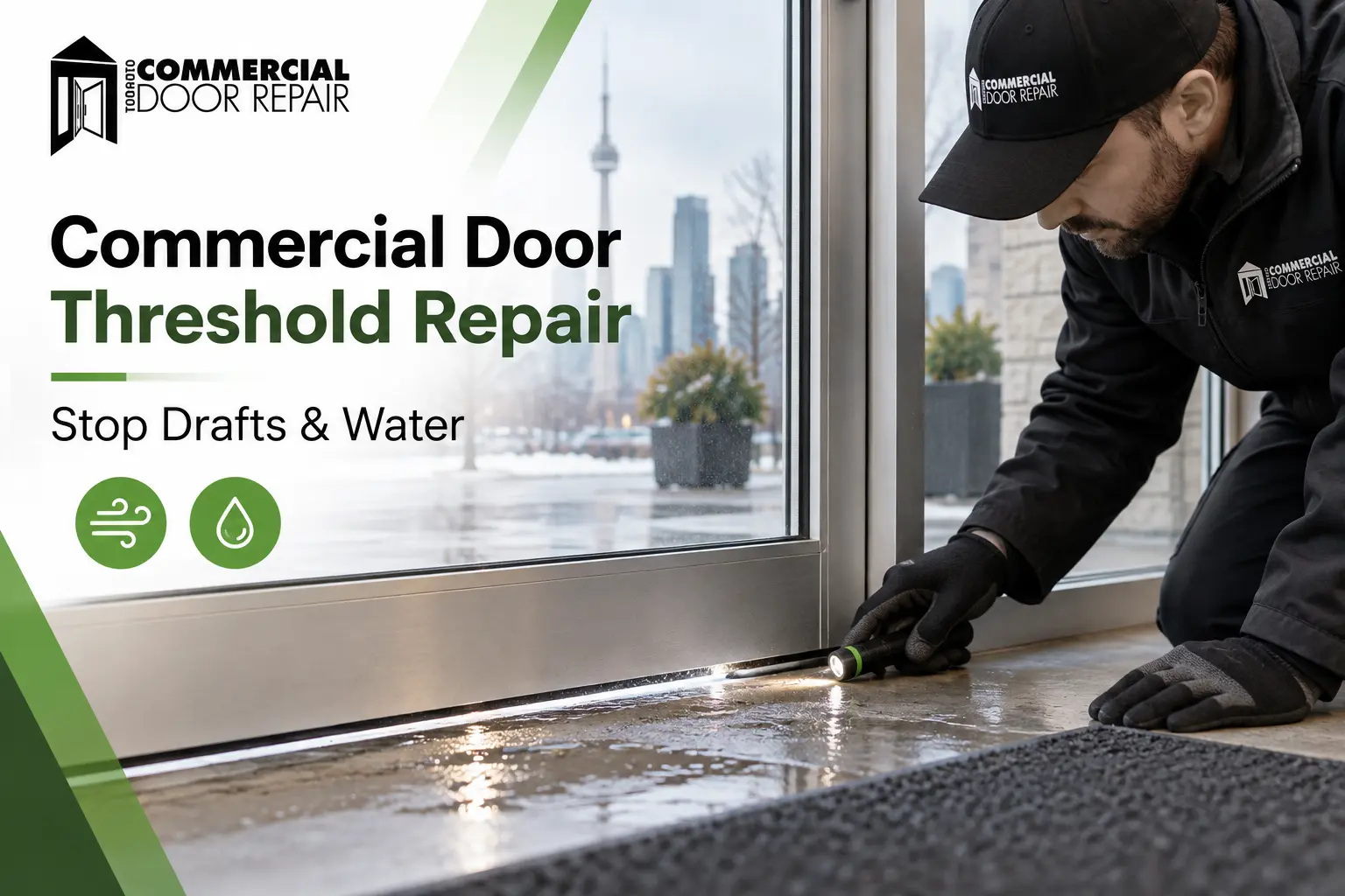 commercial door threshold repair Toronto